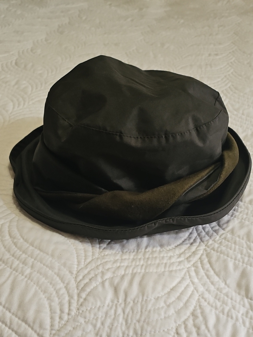 Jack Murphy Black Olive Bucket Hat Sz XS